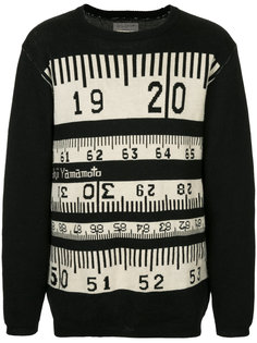 Tape Measure jumper Yohji Yamamoto Vintage