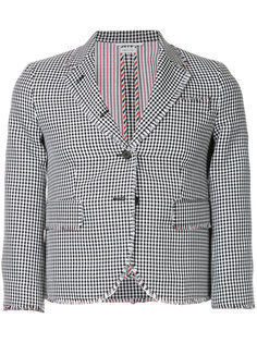 checked blazer Thom Browne
