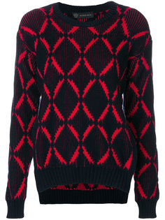 свитер с разрезами  Versace
