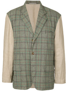 Patterned Front Blazer Comme Des Garçons