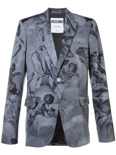 blazer with angels Moschino
