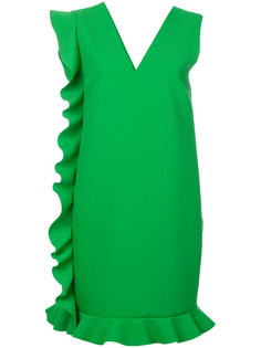 платье с оборками MSGM