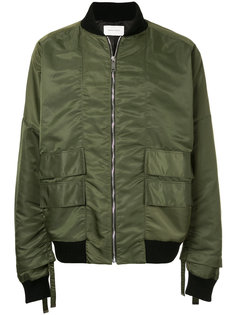 bomber jacket with dropped shoulders Strateas Carlucci