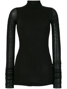 roll neck sweatshirt Rick Owens Lilies