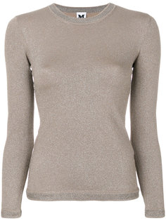 metallic knitted top M Missoni