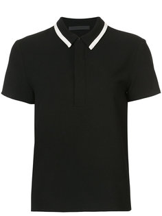 contrast stripe polo shirt  Jenni Kayne