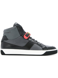 lace-up hi tops Fendi