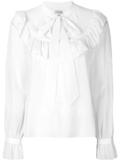 блузка с оборкой  Temperley London