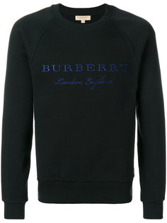 logo embroidered sweatshirt Burberry