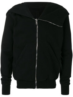 asymmetric zip up hoodie Rick Owens DRKSHDW