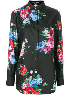 рубашка с цветочным принтом  Dolce &amp; Gabbana