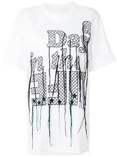 embroidered T-shirt Sacai