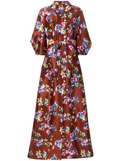 floral print gown  Delpozo