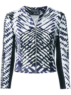 patterned cropped jacket Yigal Azrouel