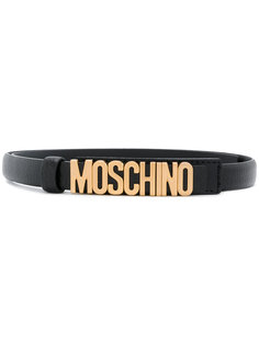 ремень с логотипом Moschino