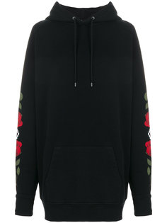 rose printed hoodie Marcelo Burlon County Of Milan