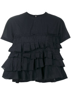 black frill hem blouse Comme Des Garçons Comme Des Garçons