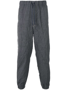 брюки на шнурке с эффектом помятости Issey Miyake Men
