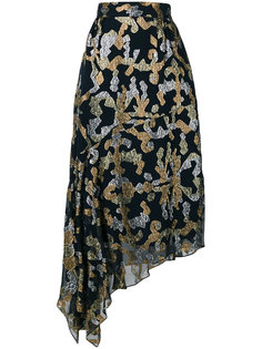 fil coupe asymmetric skirt Peter Pilotto