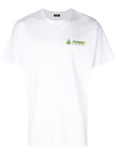 short sleeve printed T-shirt  Raf Simons