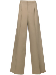 long wide-leg trousers Raf Simons