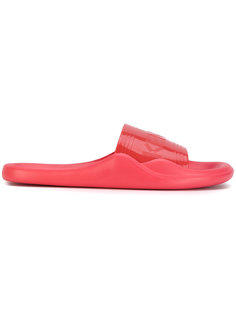 logo embossed pool slides Kenzo