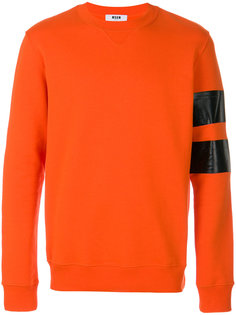 толстовка с отделкой MSGM