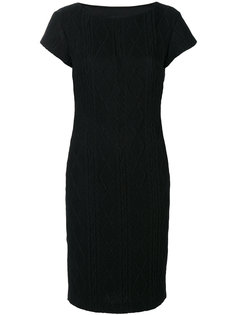 платье вязки с косичками Moschino