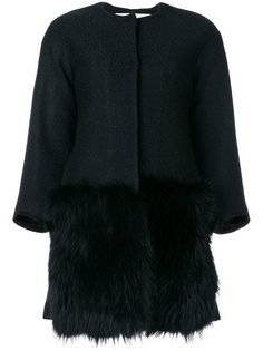 пальто с меховой панелью спереди Ava Adore