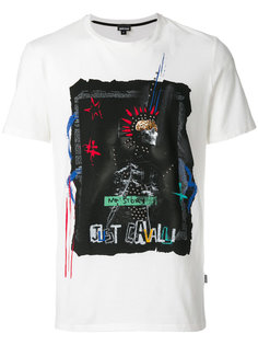 футболка с принтом Just Cavalli