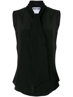 блузка с завязкой  Moschino