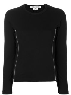 свитер с длинными рукавами и молниями  Comme Des Garçons