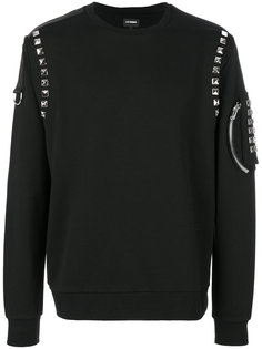 studded sweatshirt Les Hommes