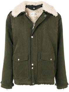 shearling collar jacket Saint Laurent