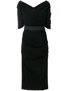 платье с оборками  Dolce &amp; Gabbana