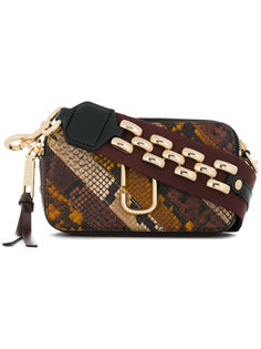 прямоугольная сумка в стилистике пэчворк Snapshot Marc Jacobs