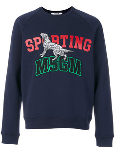 sporting sweatshirt MSGM
