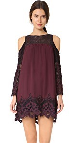 BB Dakota Jacky Two Tone Lace Dress