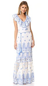Miguelina Audrey Maxi Dress