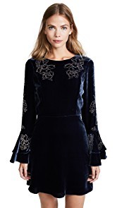 Parker Donatella Velvet Dress