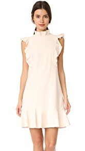 Rebecca Taylor Ruffle Suit Dress