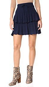 TSE Cashmere x Claudia Schiffer Skirt