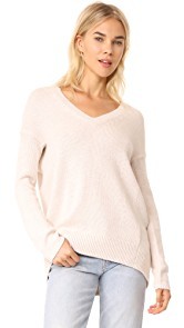 TSE Cashmere Cocoon V Neck Sweater