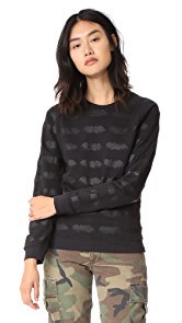Zoe Karssen Bats All Over Sweatshirt