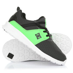 Кроссовки детские DC Heathrow Se Green/Grey/White
