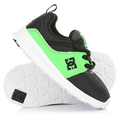 Кроссовки детские DC Heathrow Green/Grey/White