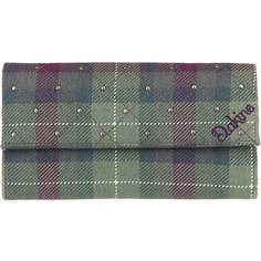 Кошелек женский Dakine Isla Tartan Green