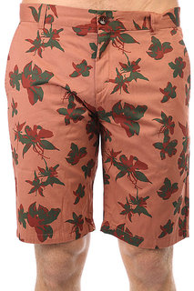 Шорты классические Devo Royal Navy Lt.bordo Flowers