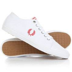 Кеды кроссовки низкие Fred Perry Kingston Twill White