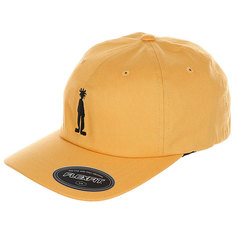 Бейсболка классическая Stussy Fitted Low Cap Gold